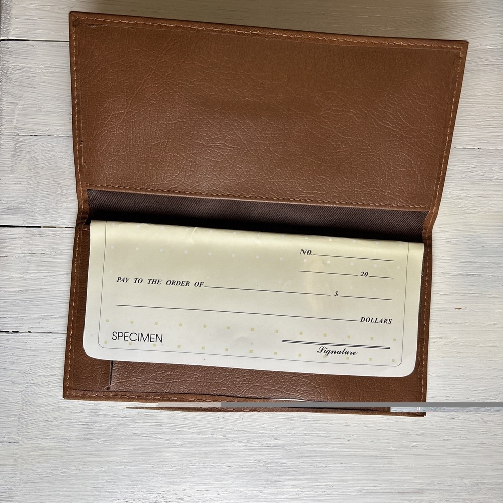 NFL Seattle Seahawks Genuine Leather Embossed Checkbook Cover 1401 - Picture 3 of 5